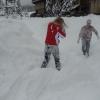 More snow football -- it was so much fun!